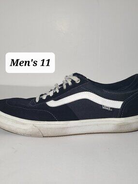 Vans Gilbert Crockett Off the Wall Black Suede/Canvas Men's Shoes Size 11